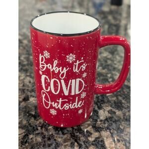 16 oz Baby It’s Covid Outside Winter Coffee Mug Funny Gift/Memory